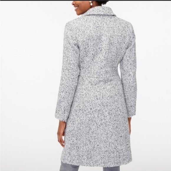 J Crew Boucle Lady Coat, size 4 - Picture 3 of 5